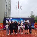 china group light up group photo